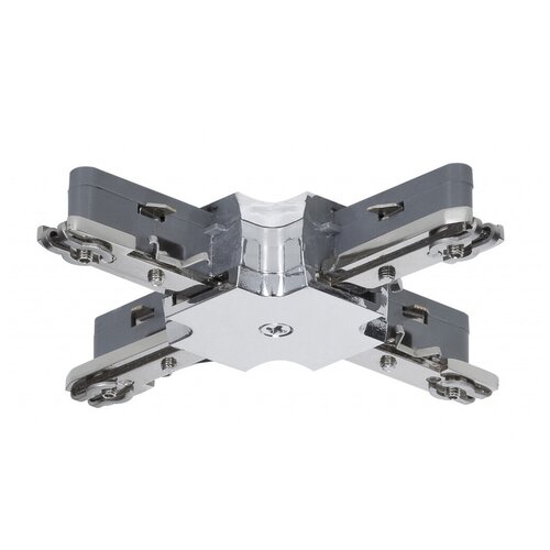 Соединитель X-типа Paulmann Шинная система URail 230В макс1000Вт Хром ПластикМеталл 96872 187200₽