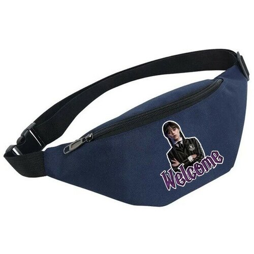 фото Сумка поясная noname, синий