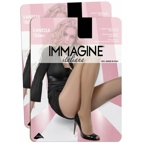 Колготки Immagine Vanessa-10 Promo (2 штуки), nero (черный), 3