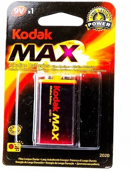 Батарейка KODAK Max Super 6LR61-1BL 1 шт
