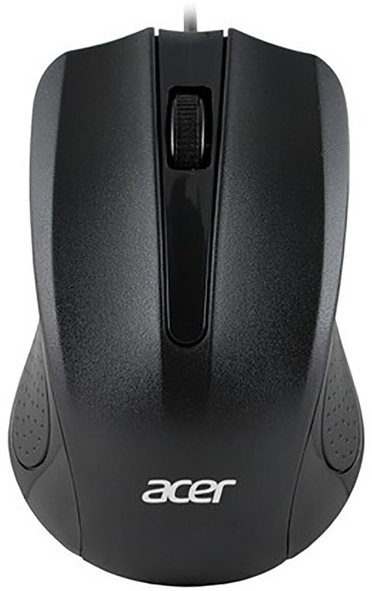 Мышь проводная Acer OMW010,1200dpi, USB, Черный ZL. MCEEE.001
