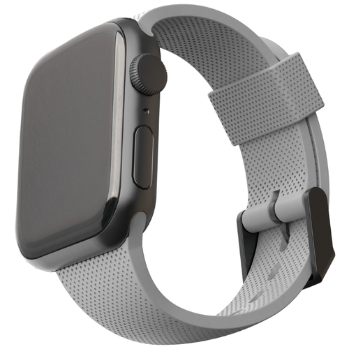 Силиконовый ремешок UAG [U] DOT Strap для Apple Watch 38/40 мм серый (Grey)