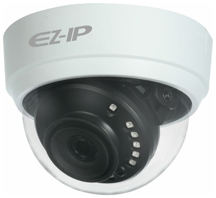 Видеокамера HDCVI купольная EZ-HAC-D1A21P-0280B EZ-IP by Dahua - фотография № 1