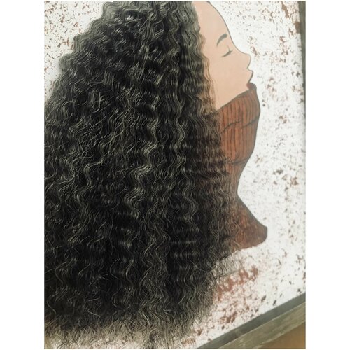 Панно из искусственных волос