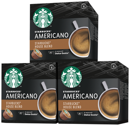 Кофе в капсулах Starbucks Americano, 12 шт., , 3 уп.