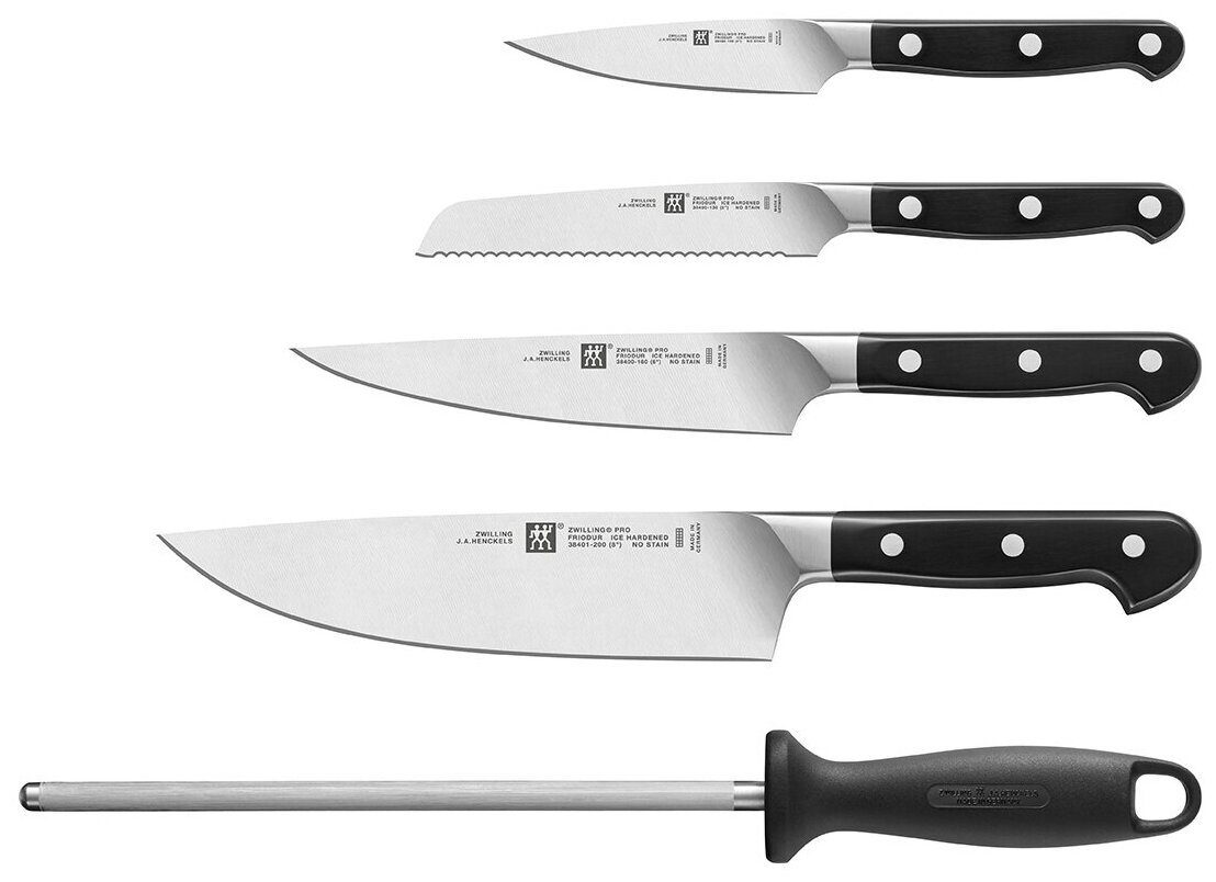 Набор ножей в подставке 6 предметов, Zwilling Pro, Zwilling J.A. Henckels (38436-000) - фотография № 2