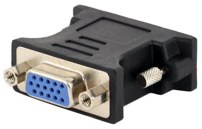 Аксессуар Gembird Cablexpert DVI-VGA 29M/15F A-DVI-VGA-BK Black