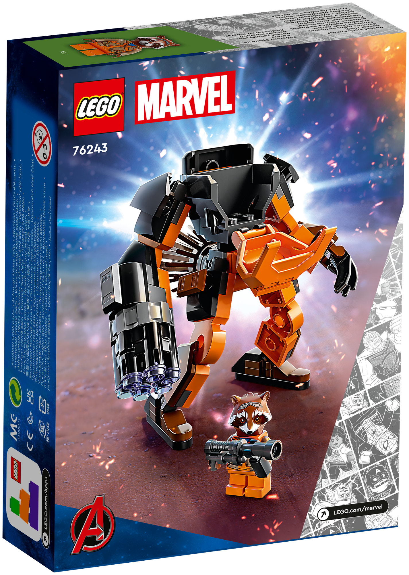 Конструктор LEGO Super Heroes: Ракета. Робот - фото №9