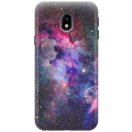 фото Cиликоновый чехол на samsung galaxy j3 (2017) / самсунг джей 3 2017 с принтом "открытый космос" gosso