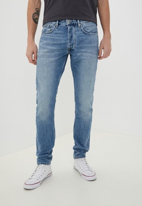 Джинсы Pepe Jeans, размер 33/34, голубой
