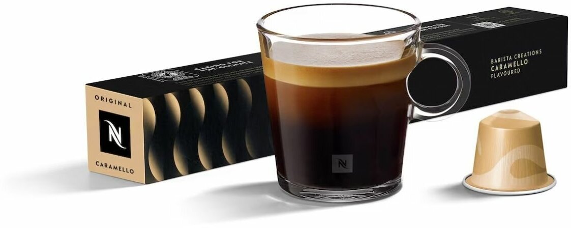 Кофе бленд Nespresso Caramello (110 ml) - фотография № 1