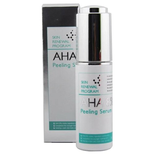 сыворотка пилинг для лица mizon aha 8% peeling serum 50 мл Mizon пилинг-сыворотка для лица Skin renewal program AHA 8%, 50 мл