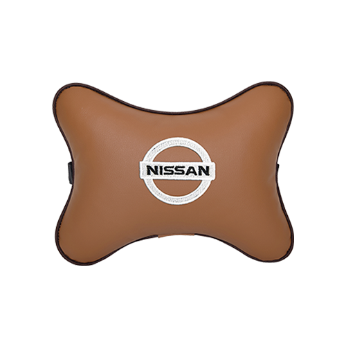 фото Подушка на подголовник экокожа fox nissan vital technologies