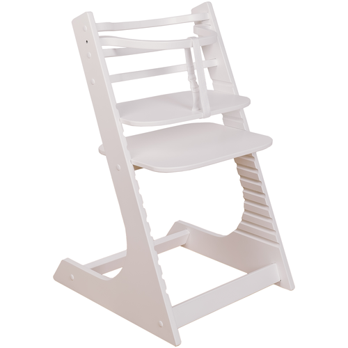 фото Растущий стул для детей vrost fan, белый цвет