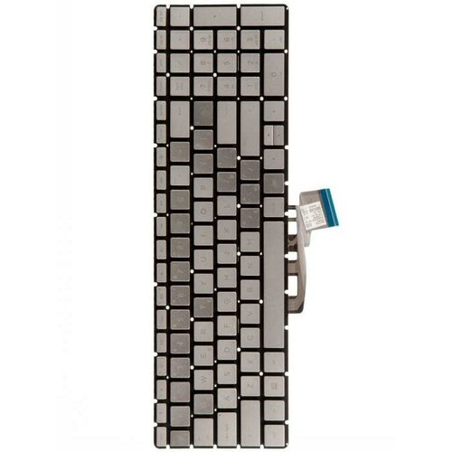 Клавиатура keyboard для ноутбука HP серебристая без рамки с подсветкой 925008-001 1112₽