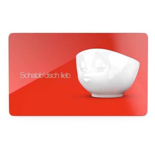 Разделочная доска Tassen I have a crush on you, 23х14 см, красный