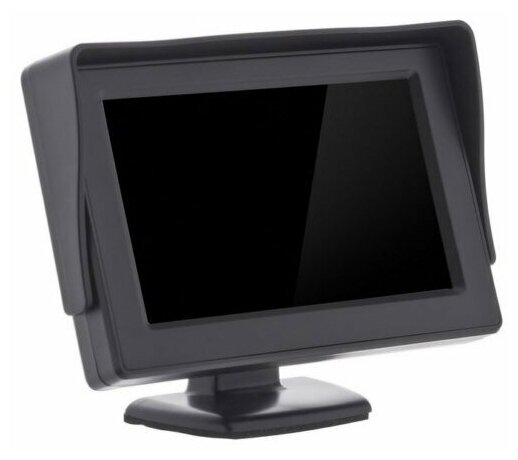 Монитор 4,3" с козырьком Sho-me Monitor-43D (2 входа, 12-24В)