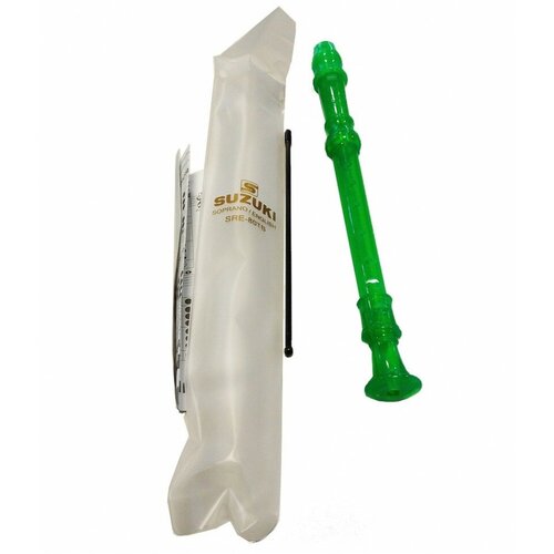 мужская футболка флейта пана s зеленый Блок флейта Suzuki SRE-80 TG