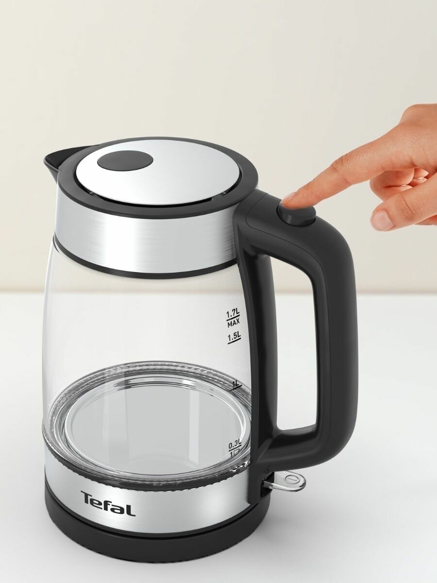 Электрочайник Tefal GLASS KI700830 - фотография № 7