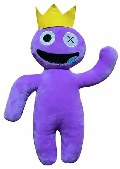 Мягкая игрушка Roblox Rainbow Friends (Радужные друзья), Purple, 30 см, фиолетовый