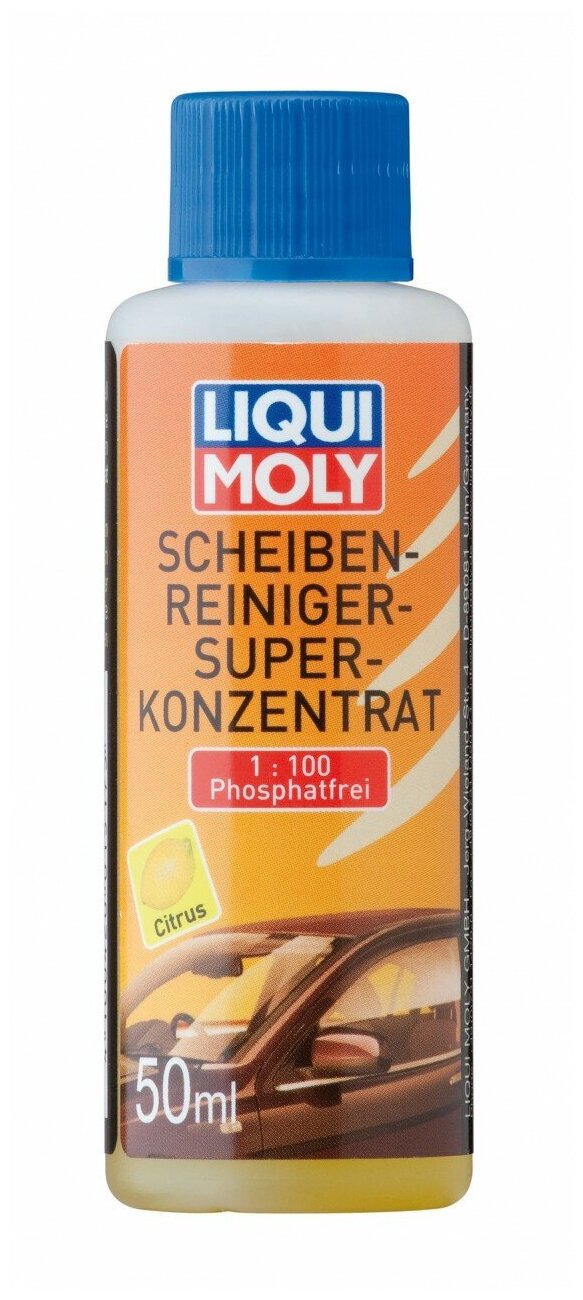 Концентрат жидкости для стеклоомывателя LIQUI MOLY Scheiben-Reiniger-Super Konzentrat +5°C