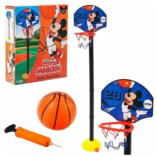 Баскетбольная стойка, 85 см, Микки Маус Disney, 1 набор