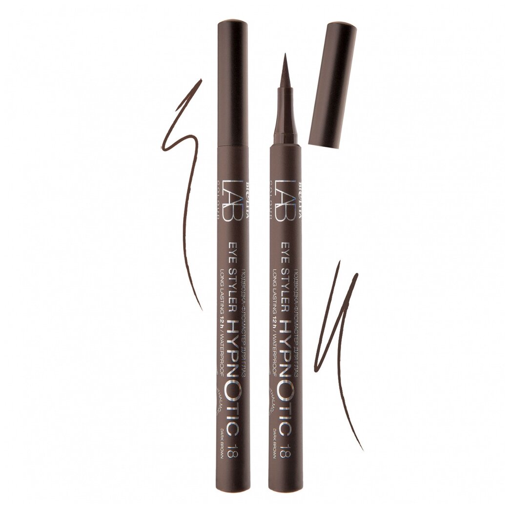 Белита Подводка-фломастер для глаз EYE STYLER HYPNOTIC тон 18 Dark Brown (Белита)