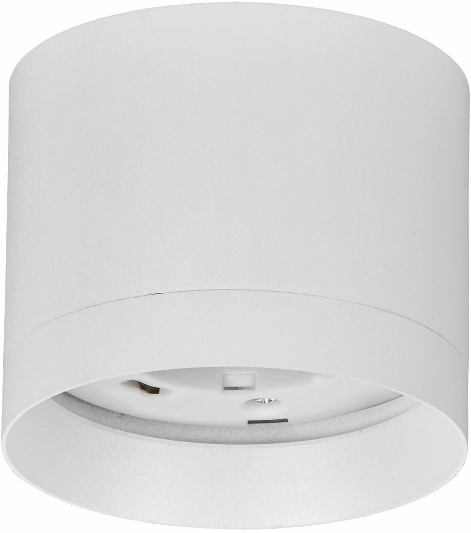 фото LIGHTING Светильник 4015 накладной потолочный под лампу GX53 белый IEK