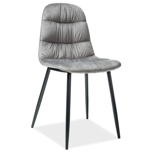 фото Стул signal vedis velvet, серый