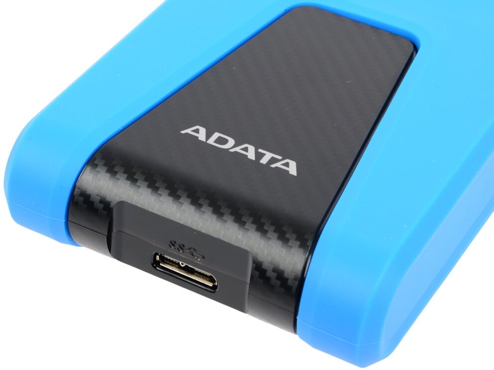 Внешний жесткий диск Adata HD650, 1 ТБ, USB 3.2 Gen1 (AHD650-1TU31-CBL) синий