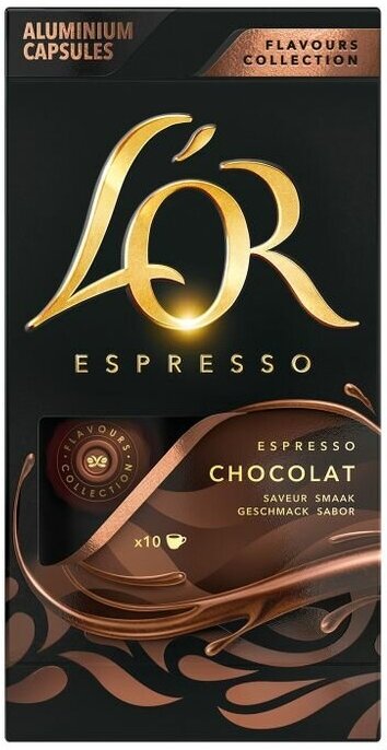 Набор кофе в капсулах L'OR Espresso Chocolate, Caramel, Vanilla, для системы Nespresso, 150 шт - фотография № 3