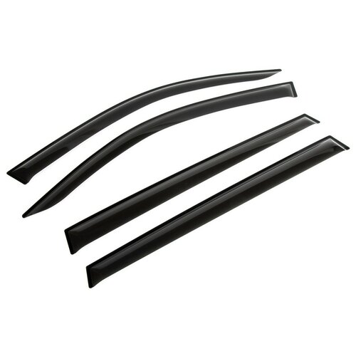 Дефлектор окон RIVAL Premium 35105001 для Skoda Kodiaq черный