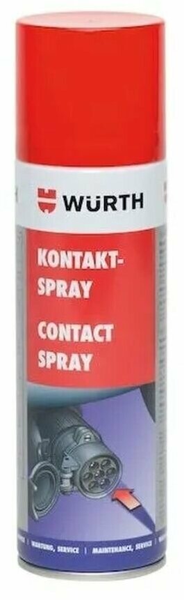 WURTH Очиститель контактов спрей (300 мл) Contact Spray WURTH 00890100