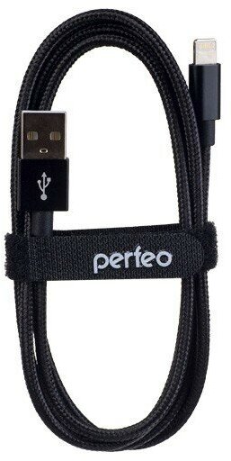 Perfeo кабели Кабель для iPhone, USB - 8 PIN Lightning , черный, длина 3 м. I4304