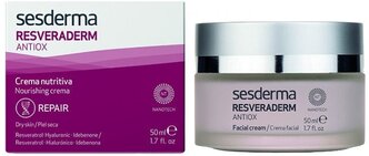 SesDerma Resveraderm Antiox Nourishing Cream крем для лица питательный, 50 мл