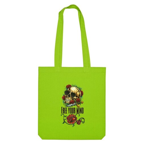 фото Сумка шоппер us basic, зеленый