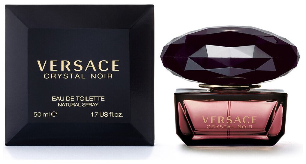 Versace туалетная вода Crystal Noir, 50 мл