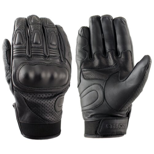 фото Перчатки мотоциклетные moteq crossfire перфорация, мужской(ие), черный, размер xxl