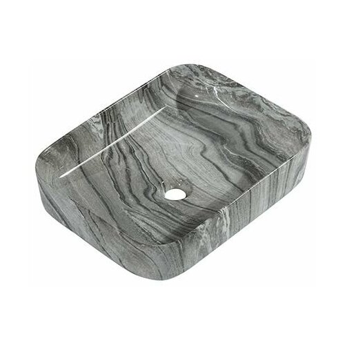 Раковина накладная SHELL-0619 Grey Stone 515400130 12999₽