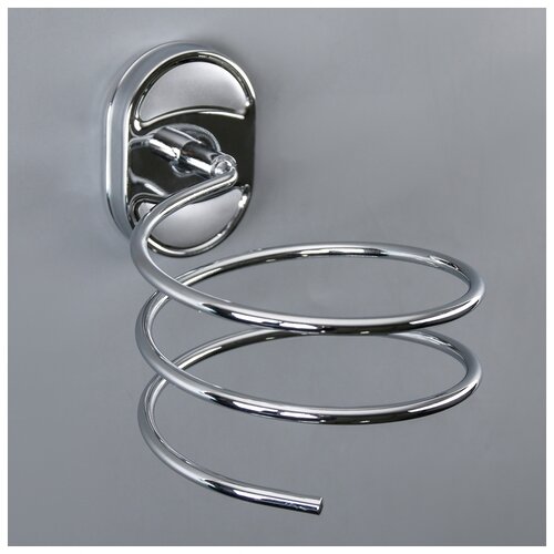 фото Держатель для фена accoona a11214, хром 2619248