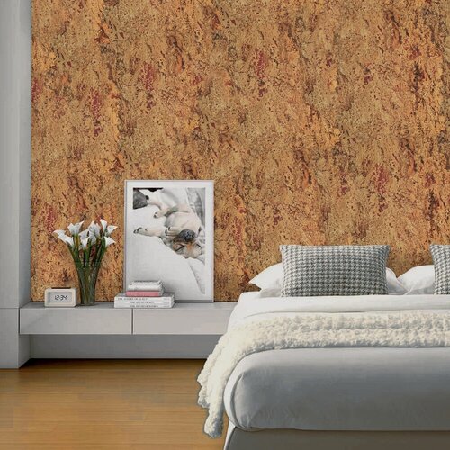 Изображение товара Пробковая стеновая панель IBERCORK, Малага Рохо, 600х300х3 мм/уп-ка 1.98 кв. м, 11 пластин