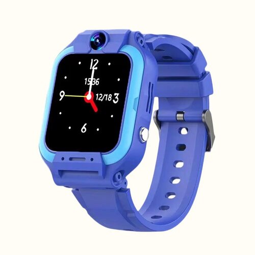Смарт часы умные детские 4G GPS с прослушкой с камерой кнопкой SOS часы-телефон для детей умные часы Purple 299000₽