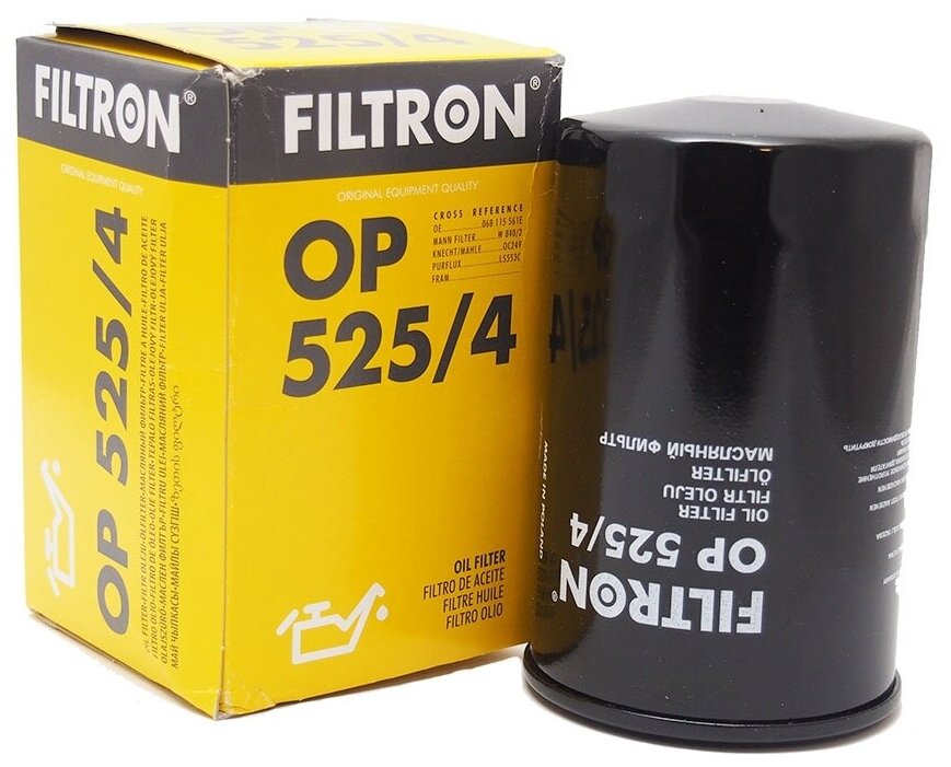 Масляный фильтр FILTRON OP 525/4