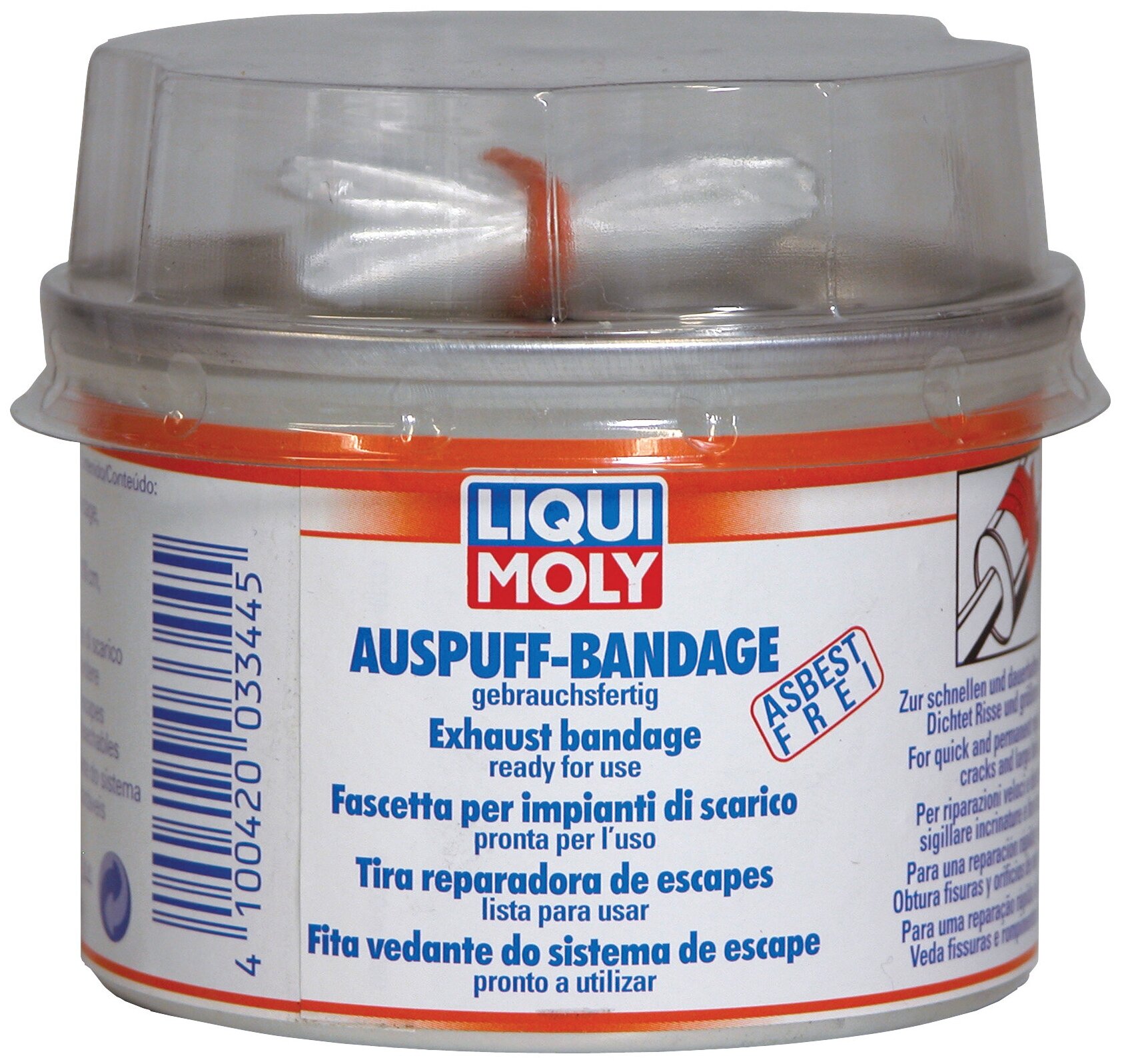 Бандаж для ремонта системы выхлопа LIQUI MOLY Auspuff-Bandage gebrauchsfertig 1 шт