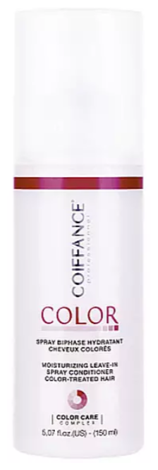 Coiffance Professionnel Двухфазный несмываемый спрей-кондиционер Color Spray Biphase Hydratant увлажняющий для окрашенных волос, 150 мл