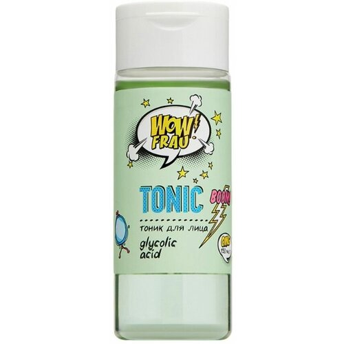 WOW FRAU!, Тоник с гликолевой кислотой, Tonic With Glycolic Acid, 150 мл