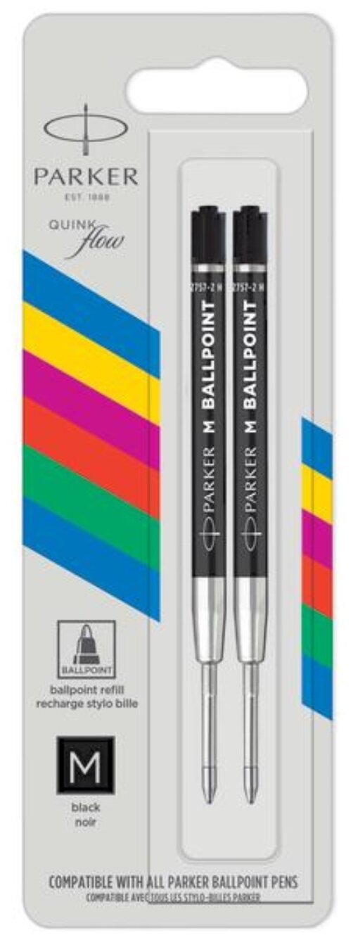 Стержень для шариковой ручки PARKER QuinkFlow Z09 M 1мм
