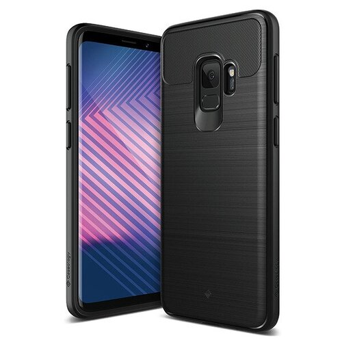 Чехол Caseology Vault для Galaxy S9 Чёрный CO-GS9-VLT-BK