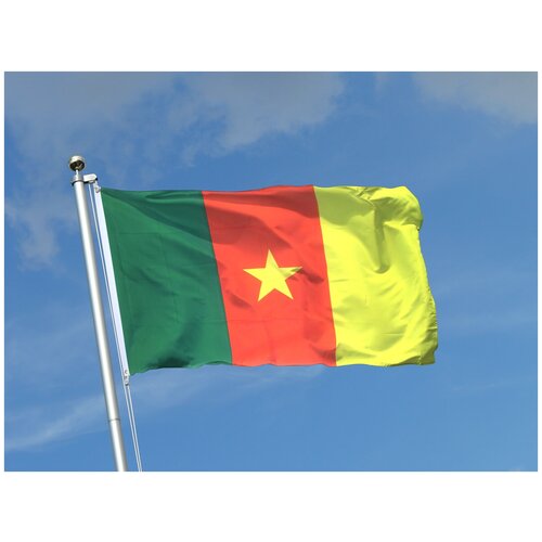 Флаг Камеруна 90х135 см
