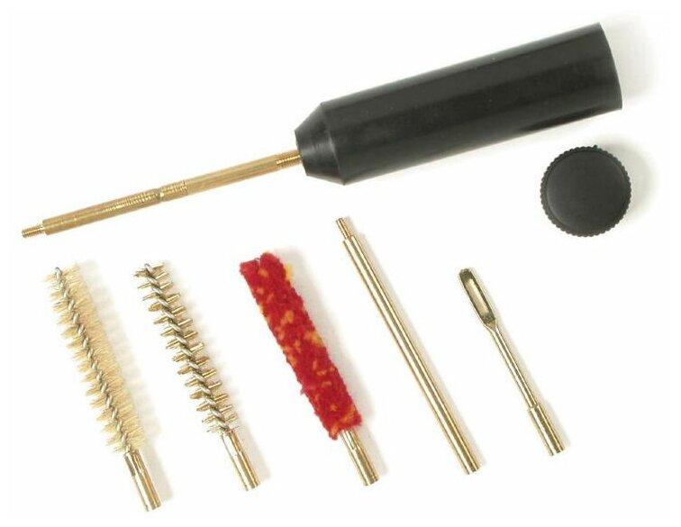 фото Набор для чистки пистолетный карманный в цилиндре к 9мм